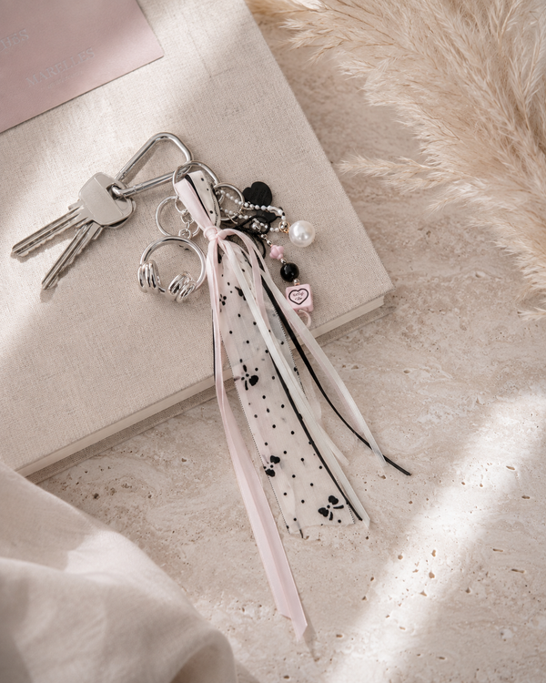PORTE CLE OU BIJOU SAC "MUSIC"