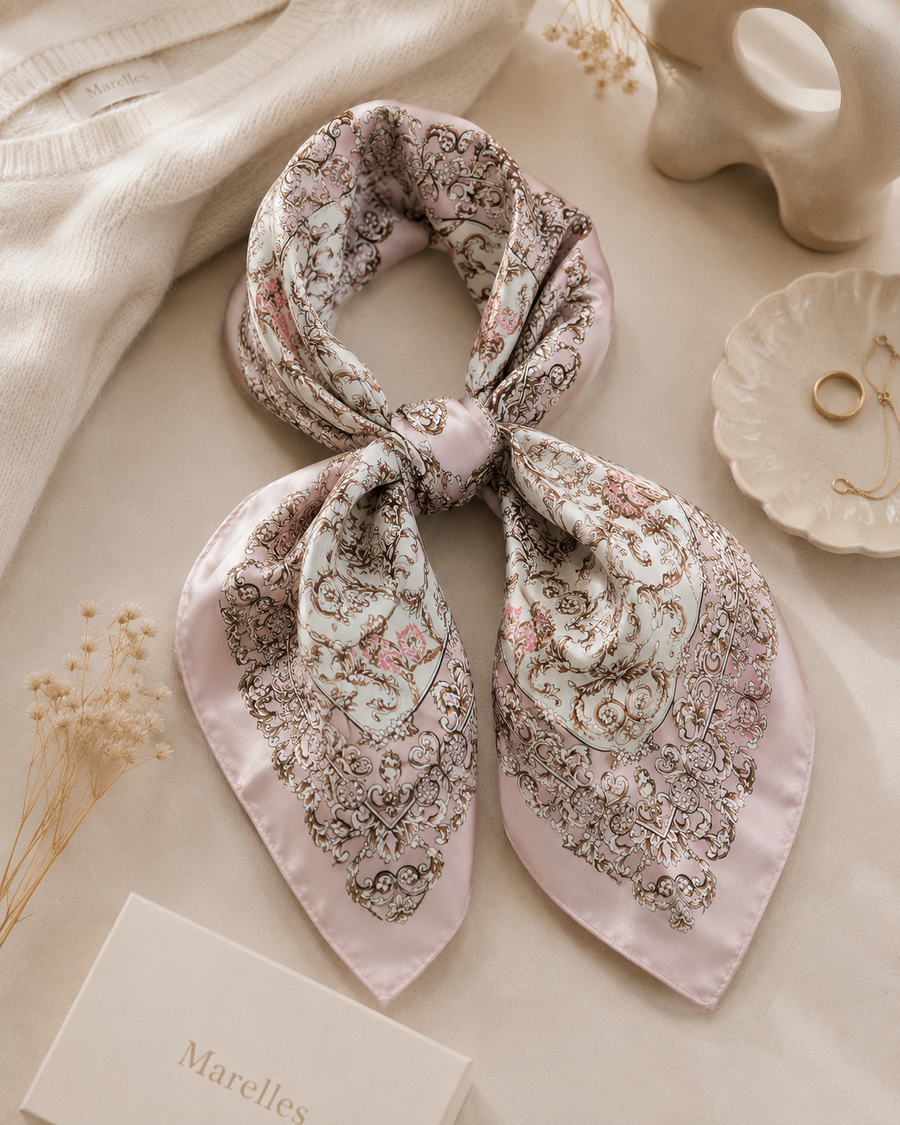 FOULARD "ROSE"