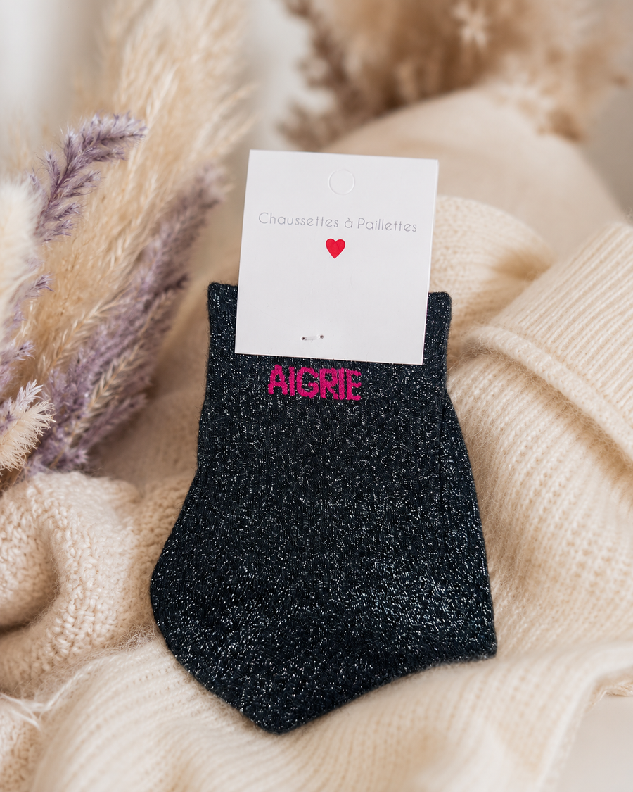 CHAUSSETTES "PAILLETTES"