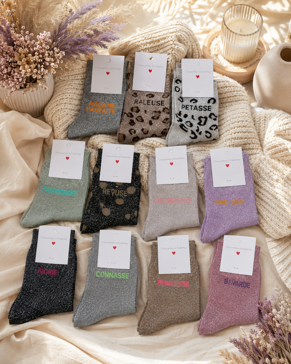 CHAUSSETTES "PAILLETTES"